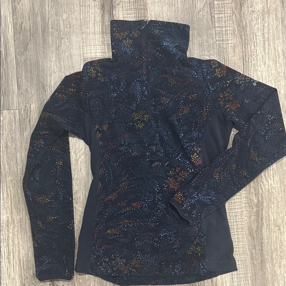 Columbia Multicolor Speckled Long Sleeve Top